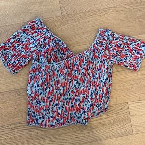 Poupette St Barth crop top stretchy size XS